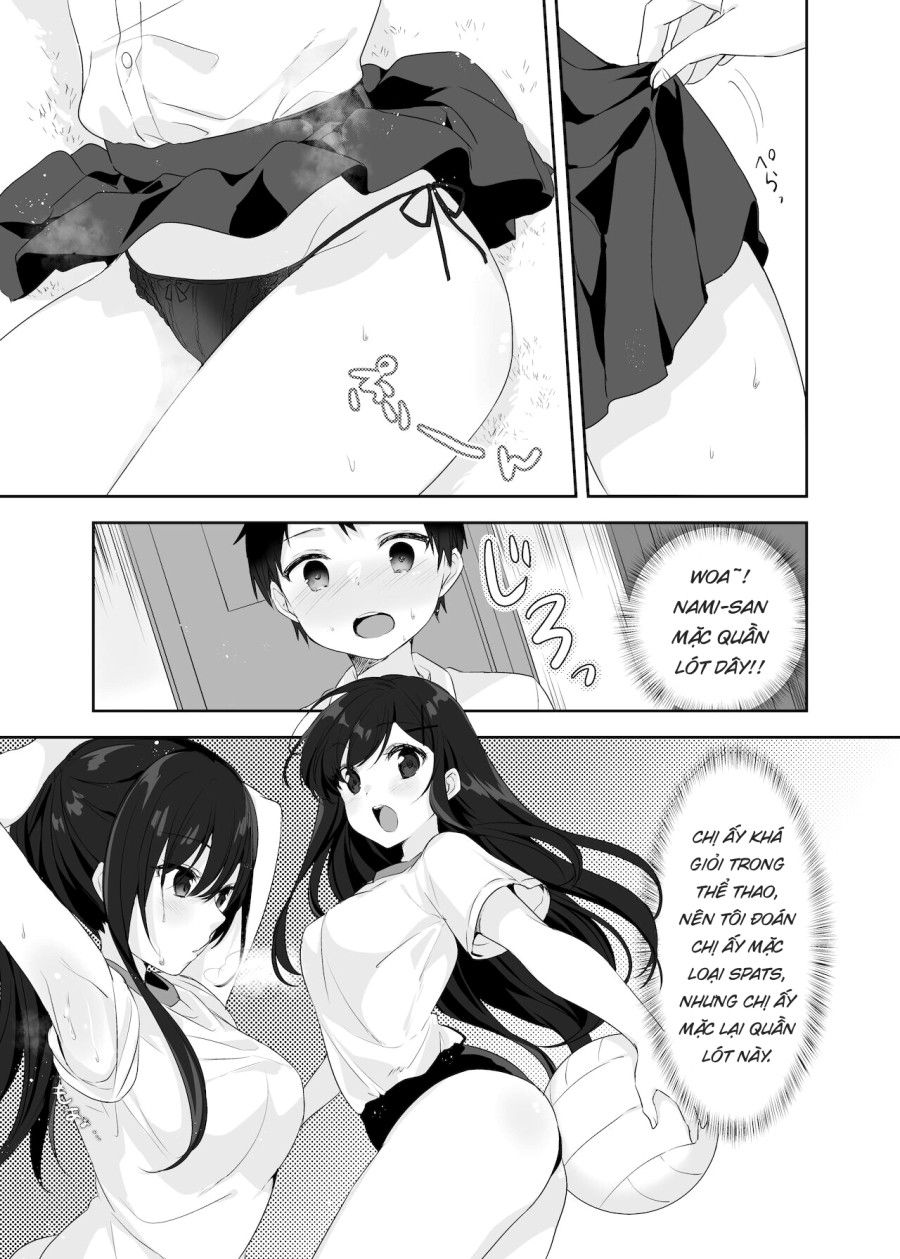 Họ Tỉnh Giấc Khi Tôi Đang Cố Hiếp Chị Gái Và Bạn Của Bà Ấy Trong Khi Họ Đang Ngủ. Oneshot page 5 - Giả Dược