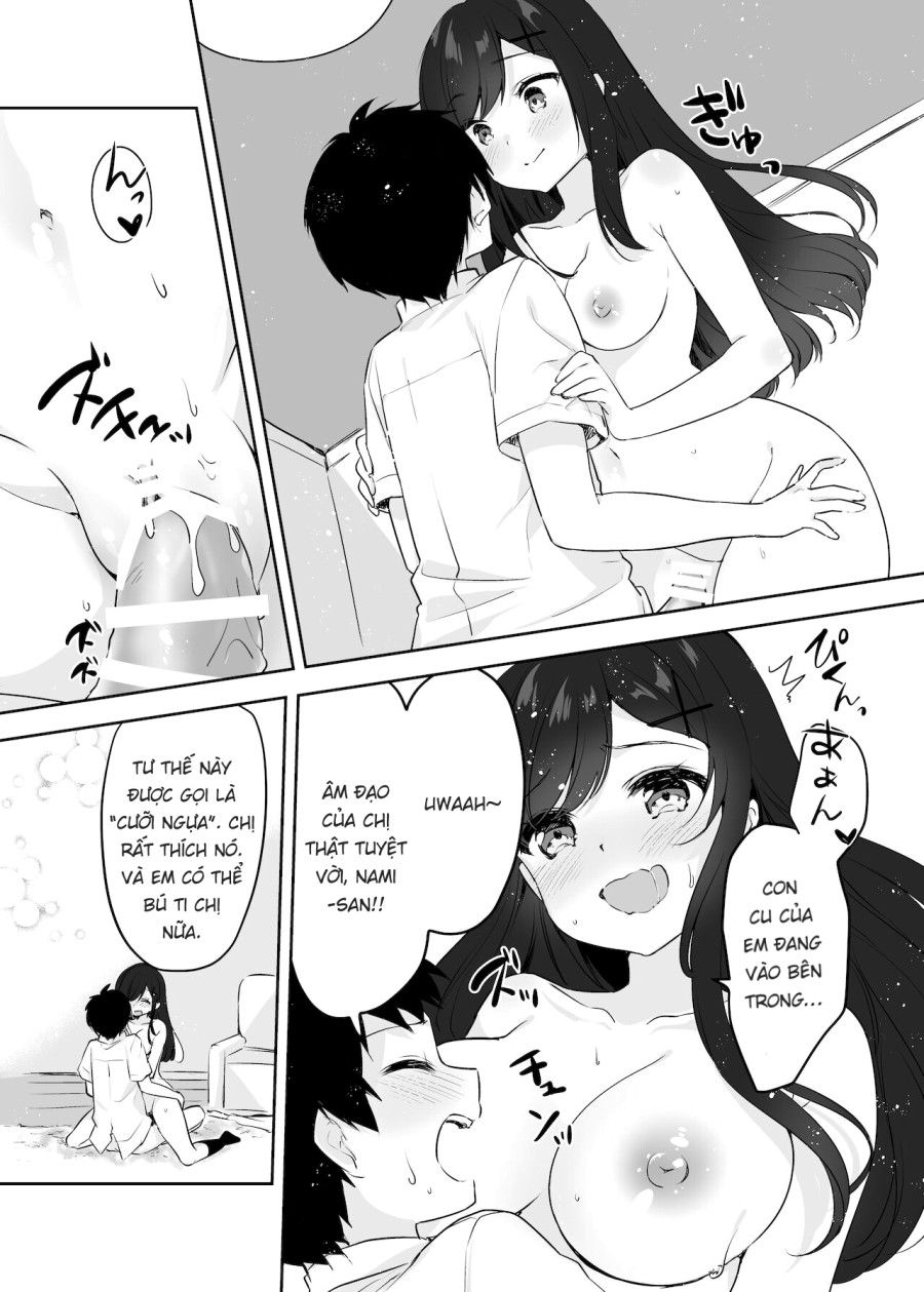 Họ Tỉnh Giấc Khi Tôi Đang Cố Hiếp Chị Gái Và Bạn Của Bà Ấy Trong Khi Họ Đang Ngủ. Oneshot page 41 - Giả Dược
