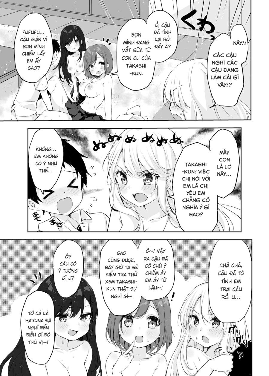 Họ Tỉnh Giấc Khi Tôi Đang Cố Hiếp Chị Gái Và Bạn Của Bà Ấy Trong Khi Họ Đang Ngủ. Oneshot page 49 - Giả Dược