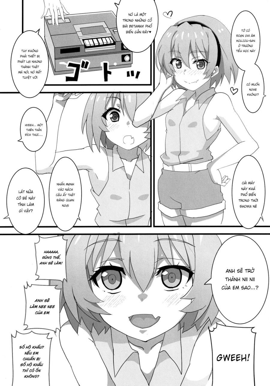 Hoa Nở Ở Toyoharu Satoko Lucia Oneshot page 11 - Giả Dược