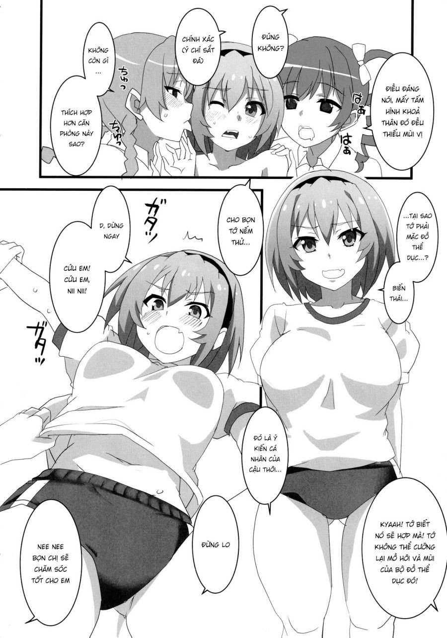 Hoa Nở Ở Toyoharu Satoko Lucia Oneshot page 15 - Giả Dược