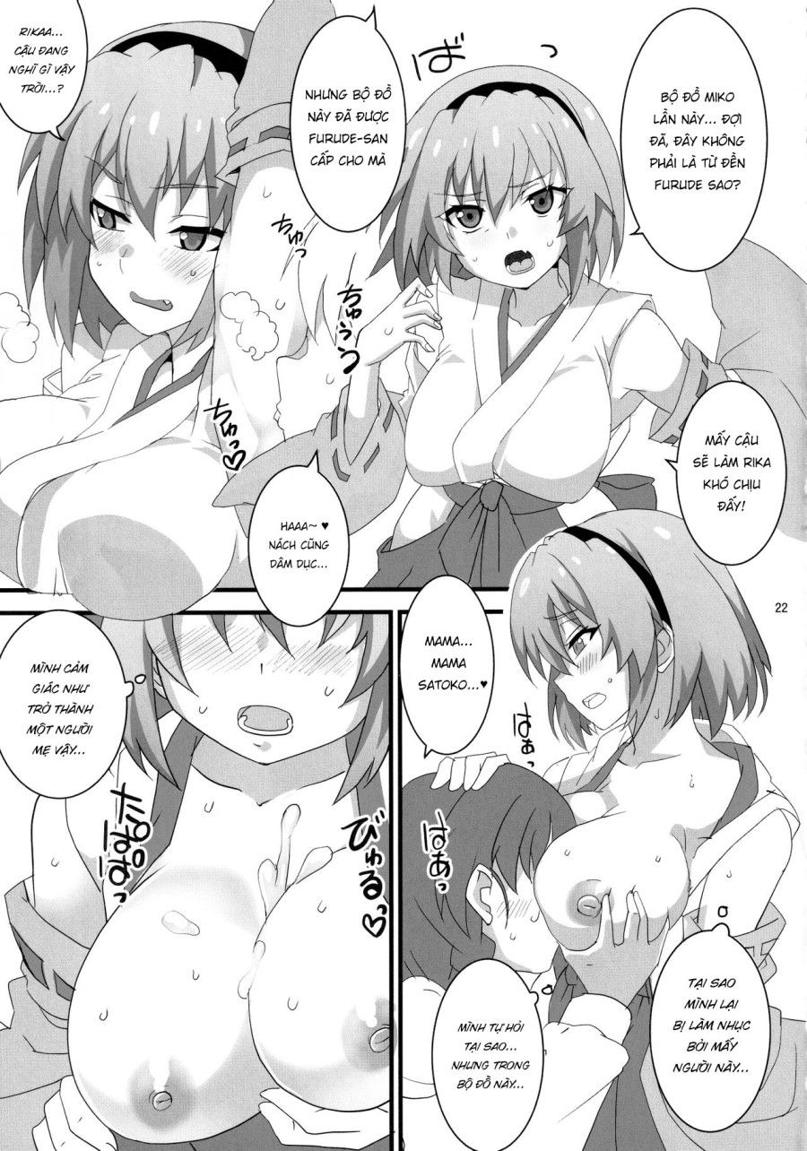 Hoa Nở Ở Toyoharu Satoko Lucia Oneshot page 18 - Giả Dược