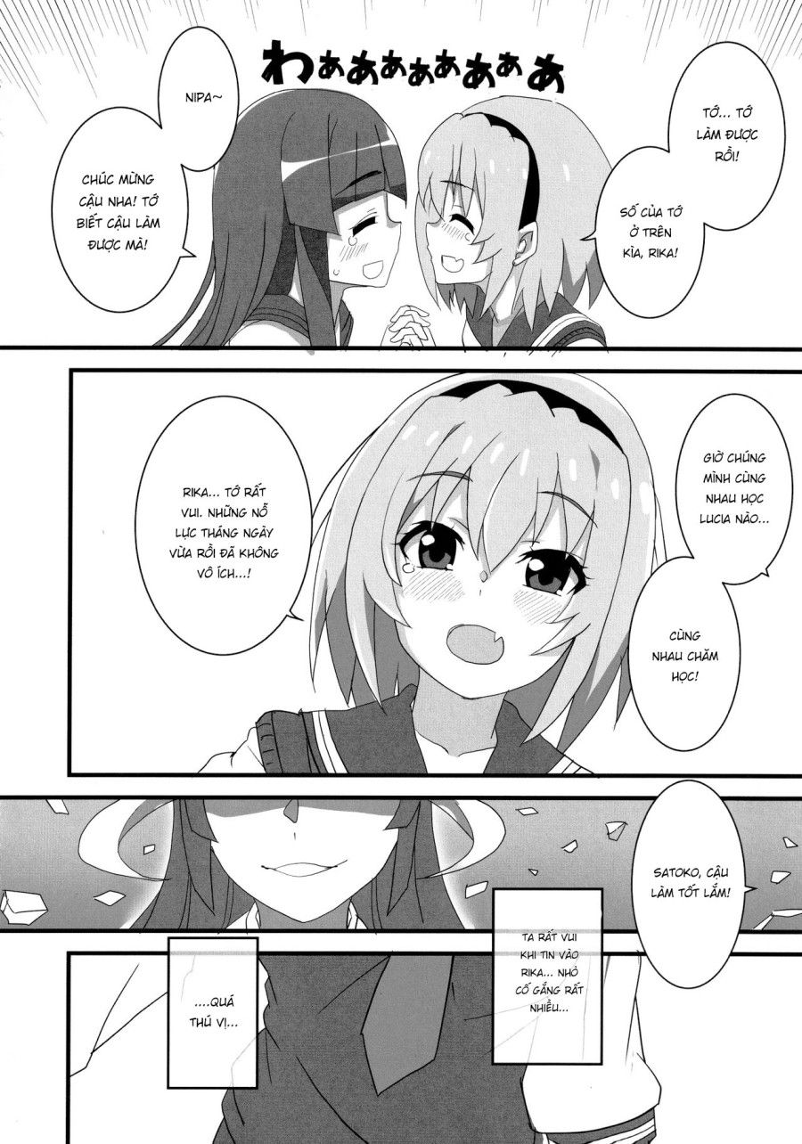 Hoa Nở Ở Toyoharu Satoko Lucia Oneshot page 3 - Giả Dược