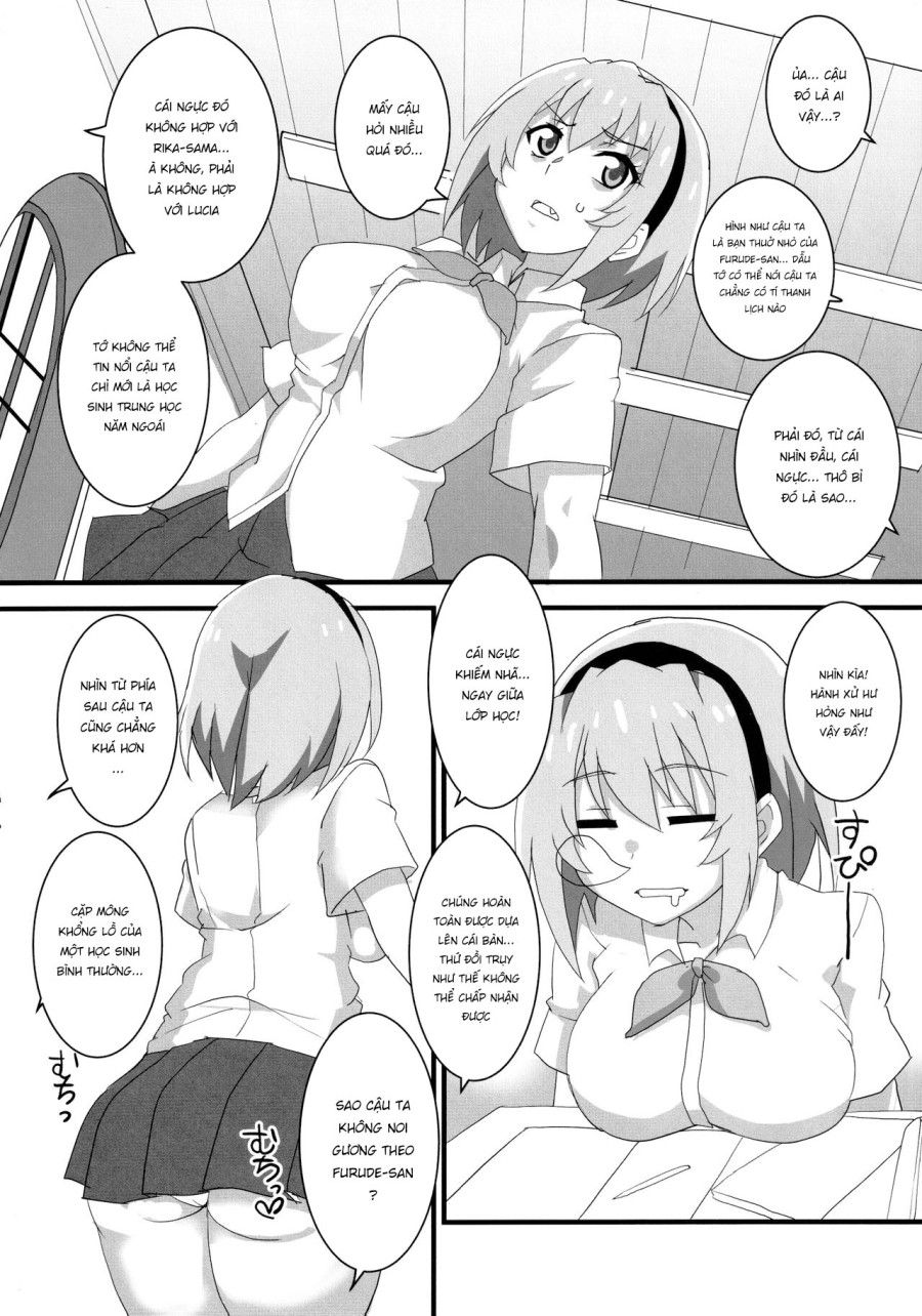 Hoa Nở Ở Toyoharu Satoko Lucia Oneshot page 5 - Giả Dược