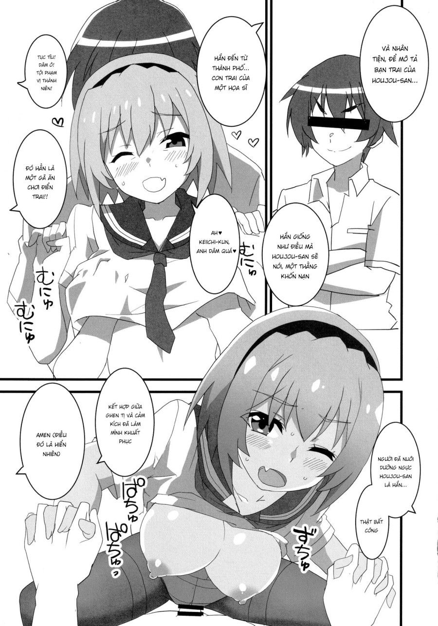 Hoa Nở Ở Toyoharu Satoko Lucia Oneshot page 10 - Giả Dược