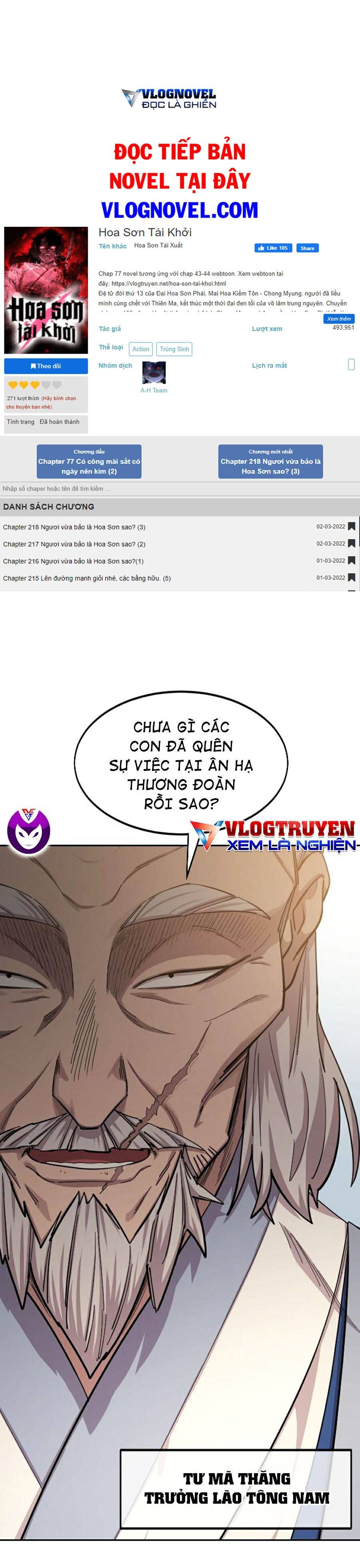 đọc truyện Hoa Sơn Tái Khởi Chương 53 ảnh 35 tại Giả Dược