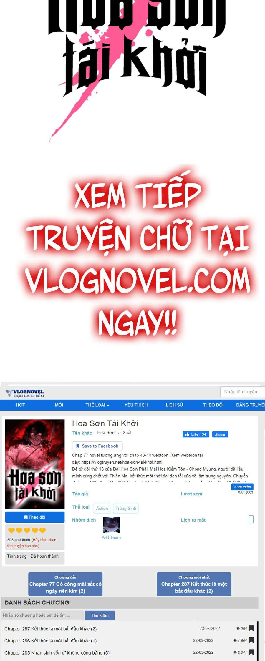 đọc truyện Hoa Sơn Tái Khởi Chương 56 ảnh 121 tại Giả Dược