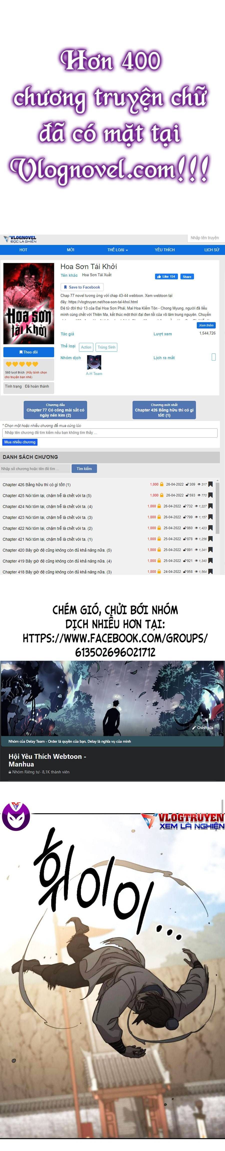 đọc truyện Hoa Sơn Tái Khởi Chương 61 ảnh 2 tại Giả Dược