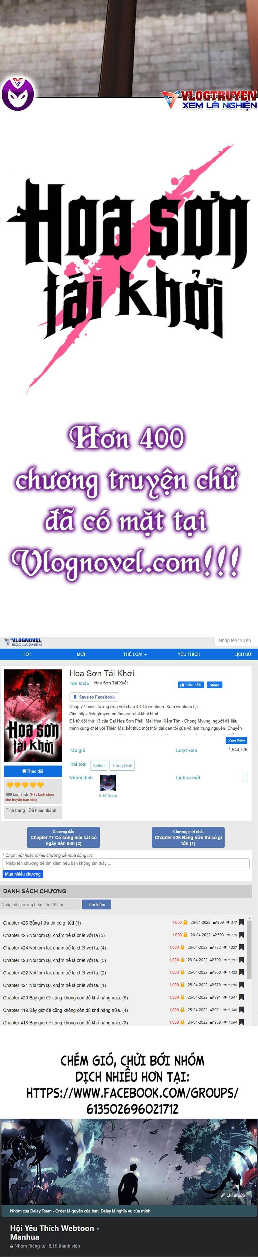 đọc truyện Hoa Sơn Tái Khởi Chương 61 ảnh 103 tại Giả Dược