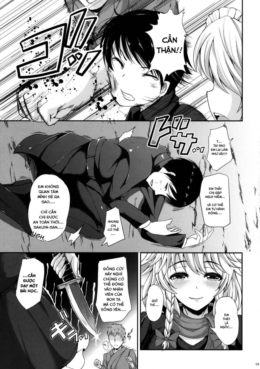 Hoàn Cảnh Bí Mật Của Izayoi Sakuya Oneshot page 17 - Giả Dược