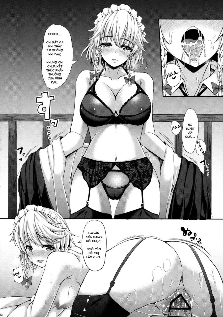 Hoàn Cảnh Bí Mật Của Izayoi Sakuya Oneshot page 20 - Giả Dược
