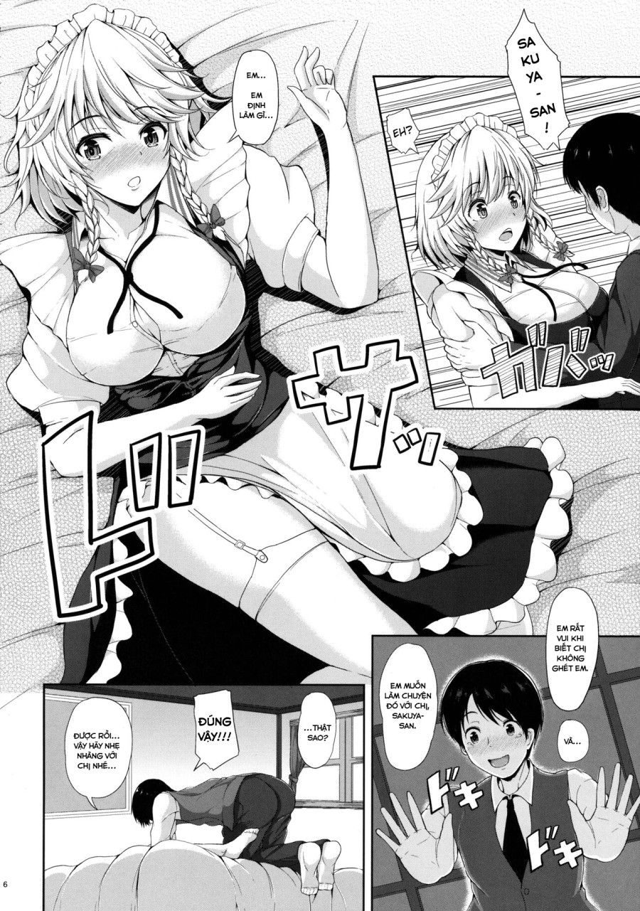 Hoàn Cảnh Bí Mật Của Izayoi Sakuya Oneshot page 4 - Giả Dược