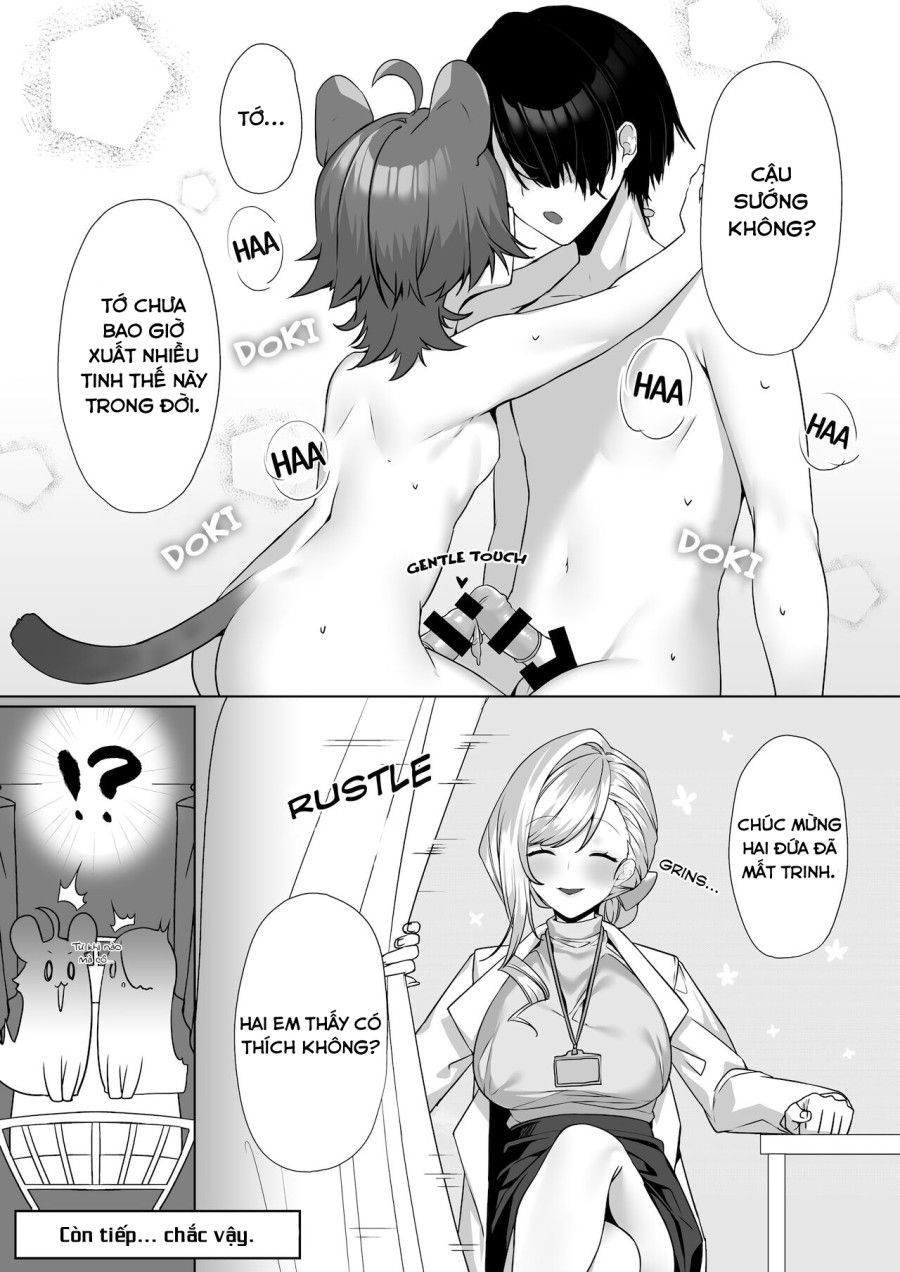 Hoàn Cảnh Sống Dâm Ô Của Cô Gái Ghê Tởm Trong Bệnh Xá Oneshot page 19 - Giả Dược