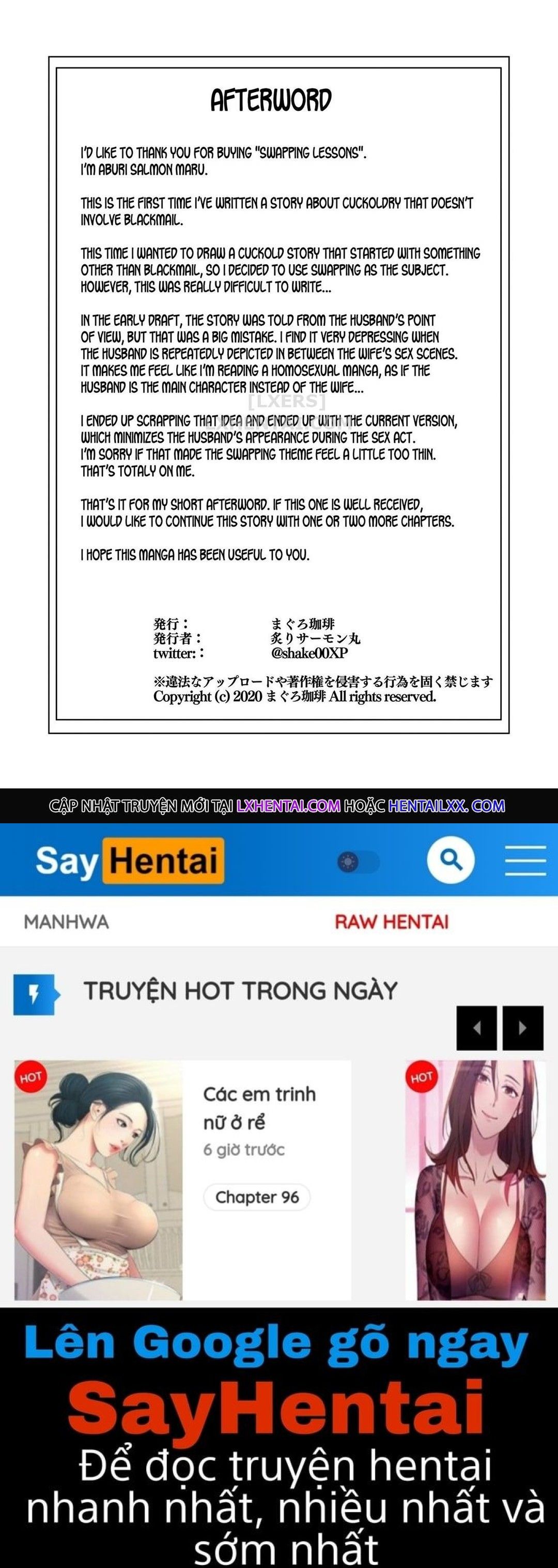 đọc truyện Hoán Đổi Vợ Oneshot ảnh 58 tại Thiên Thai Truyện