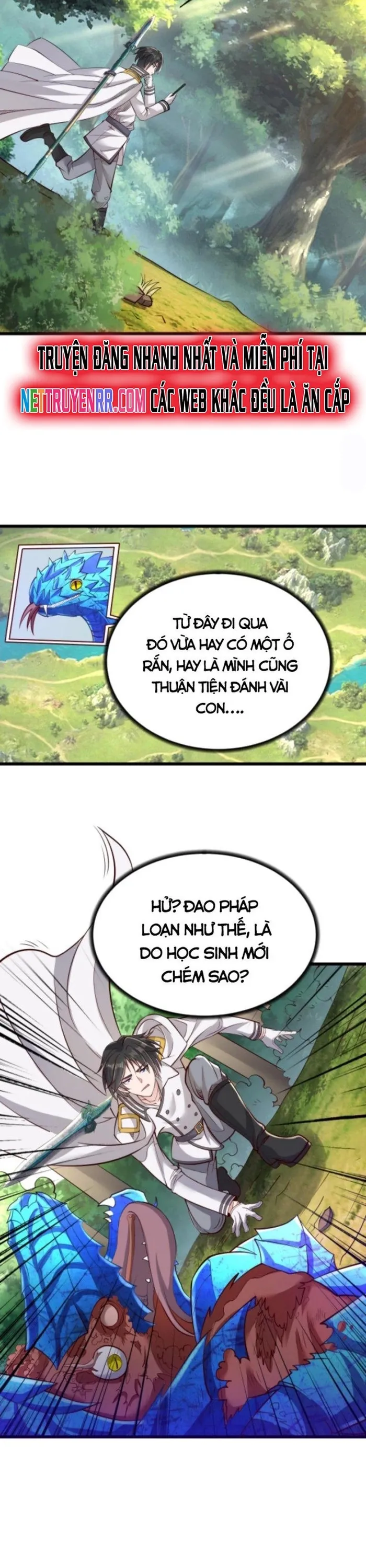 Học Cùng Em Gái, Không Cẩn Thận Trở Thành Vô Địch Chương 13 page 6 - Giả Dược