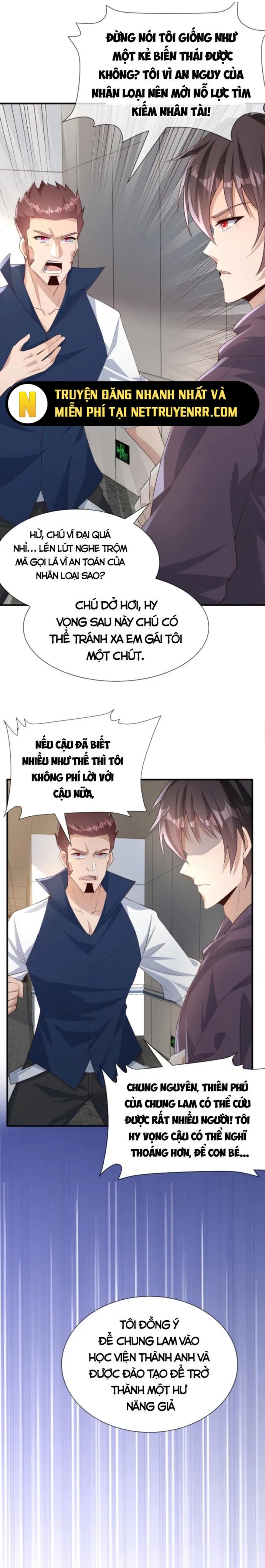 Học Cùng Em Gái, Không Cẩn Thận Trở Thành Vô Địch Chương 4 page 9 - Giả Dược