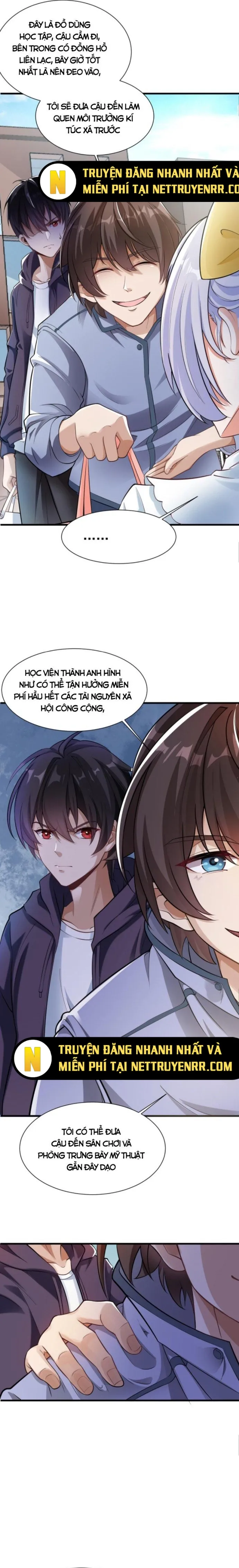 Học Cùng Em Gái, Không Cẩn Thận Trở Thành Vô Địch Chương 5 page 9 - Giả Dược