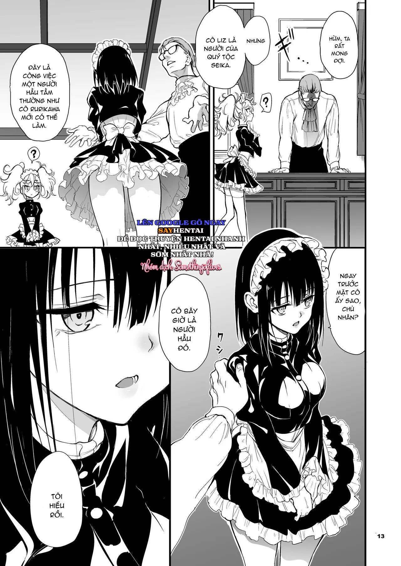 đọc truyện Học Viện Hầu Gái - Quý Tộc Sa Ngã Rurikawa Tsubaki Chương 1 ảnh 14 tại Thiên Thai Truyện