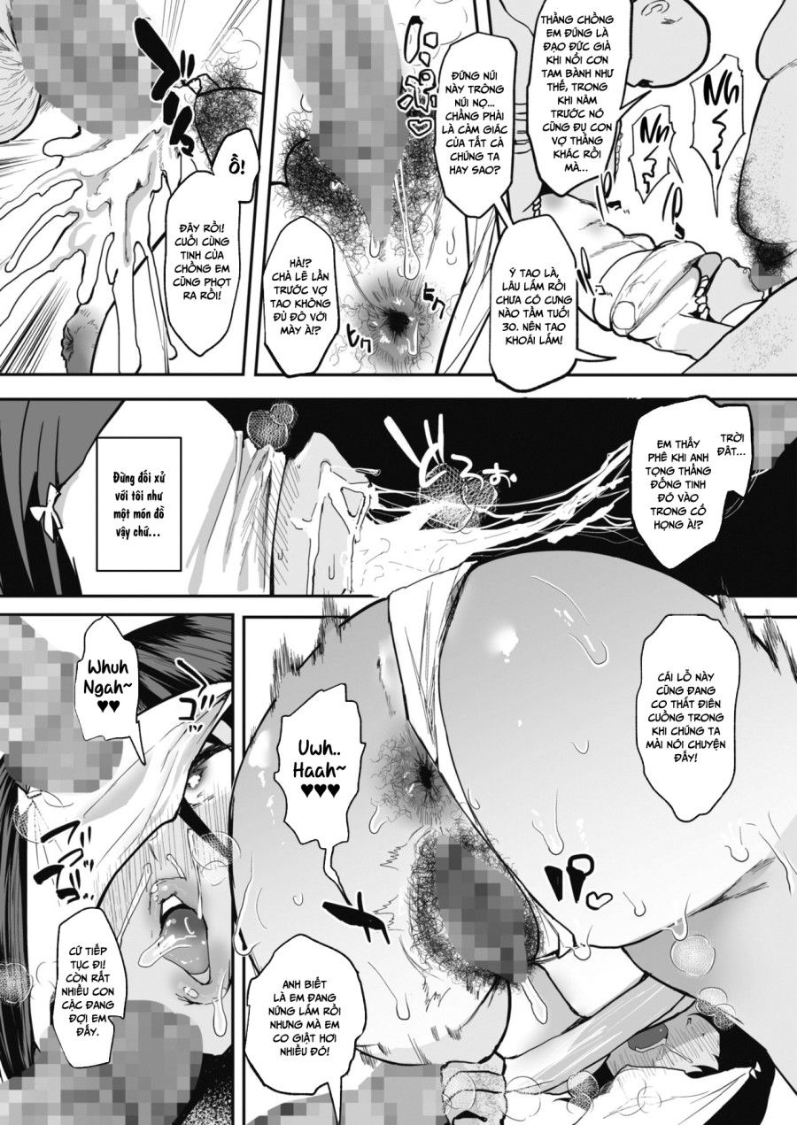 Hội Làng Khiến Một Người Đàn Bà Đã Có Chồng Phải Rơi Lệ Oneshot page 12 - Giả Dược