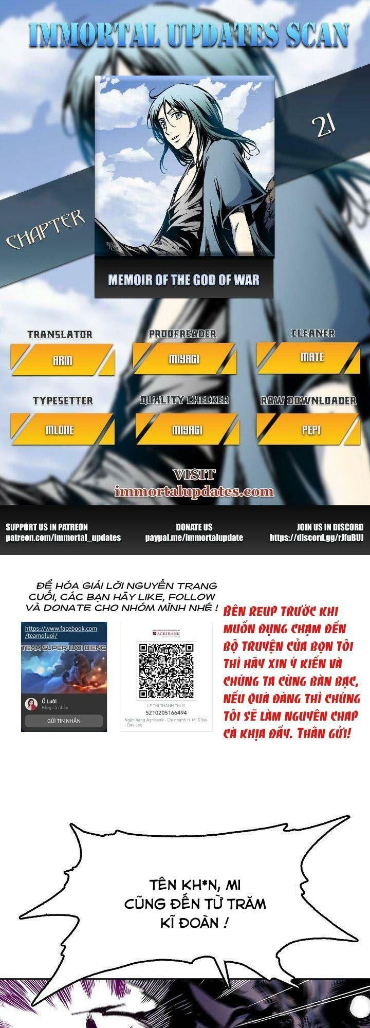 đọc truyện Hồi Ức Của Chiến Thần Chương 21 ảnh 2 tại Truyện Dạ Ký