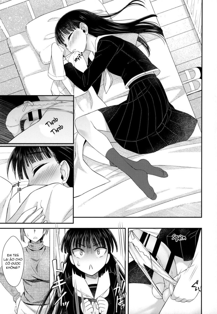 Hokenshitsu Nite Seitsuu Girl Oneshot page 11 - Giả Dược