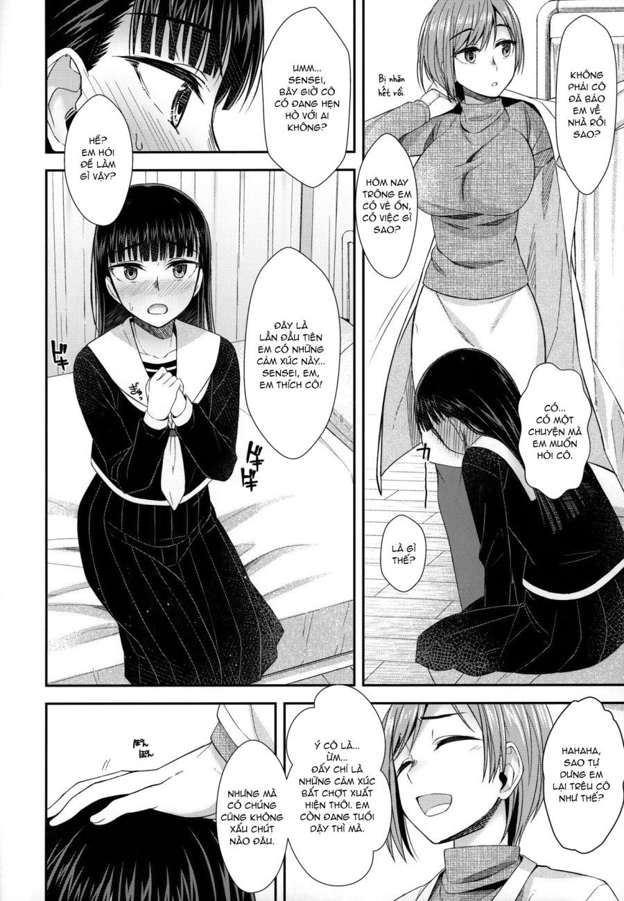 Hokenshitsu Nite Seitsuu Girl Oneshot page 12 - Giả Dược