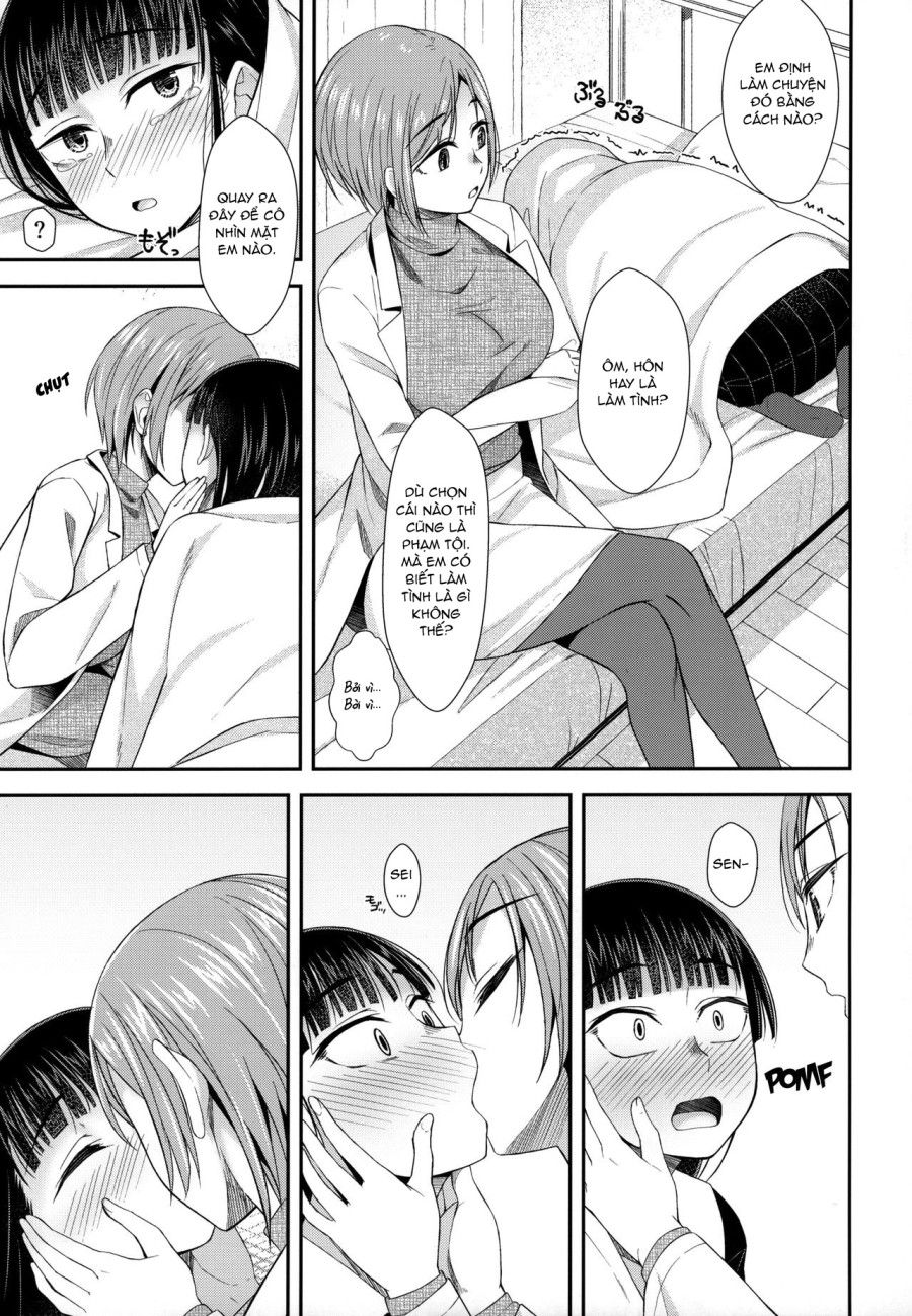 Hokenshitsu Nite Seitsuu Girl Oneshot page 15 - Giả Dược