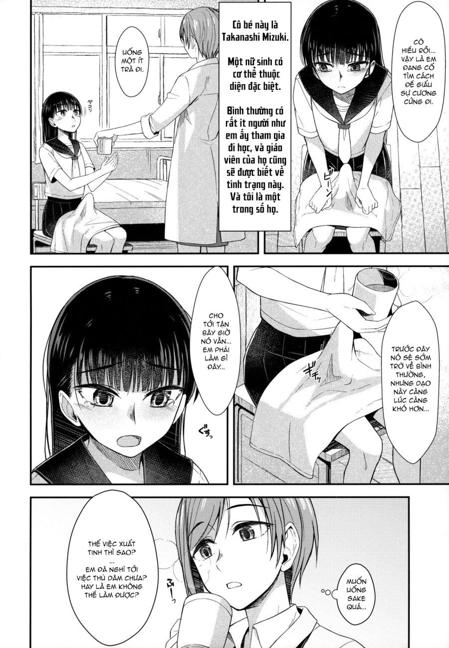 Hokenshitsu Nite Seitsuu Girl Oneshot page 4 - Giả Dược