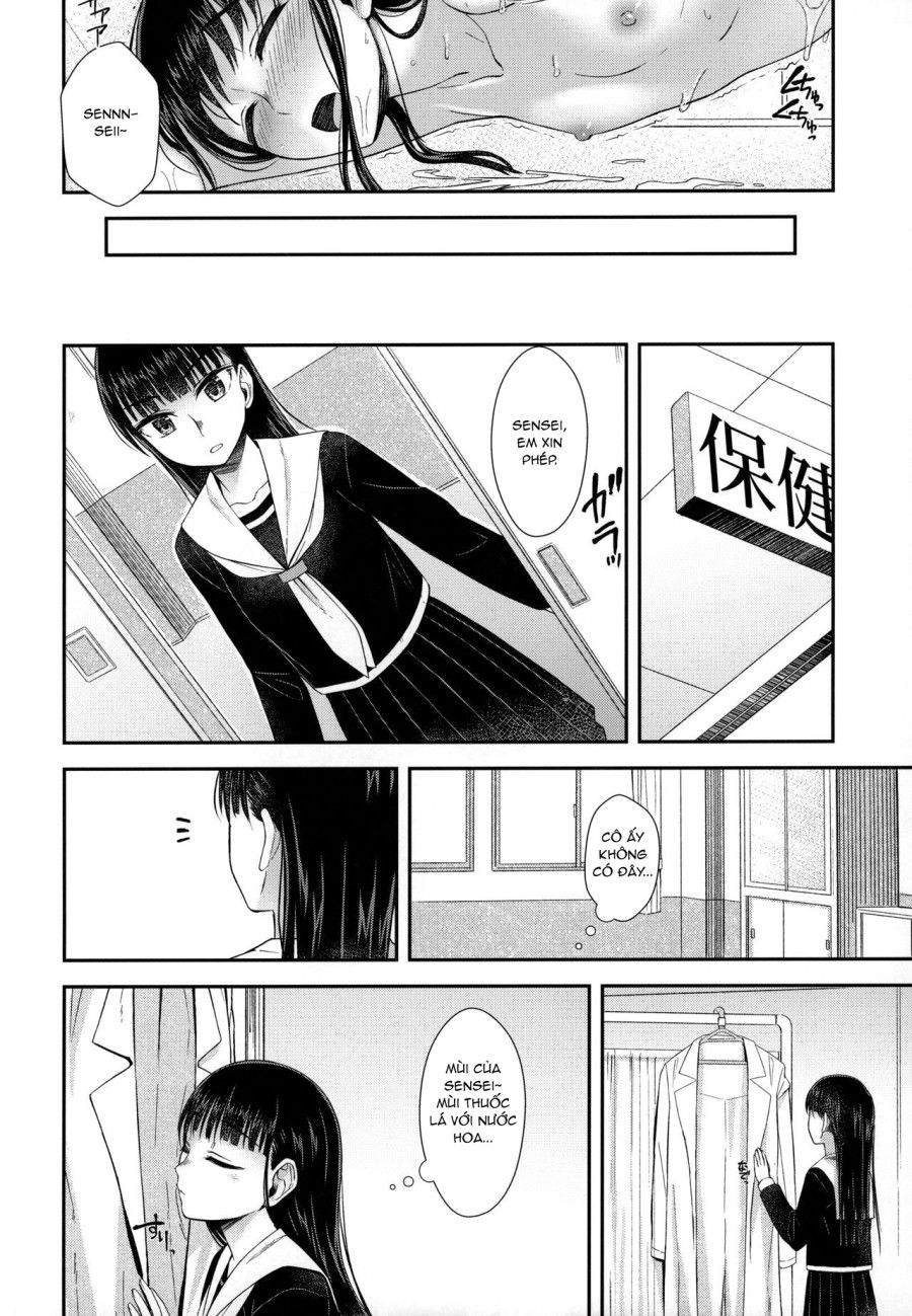 Hokenshitsu Nite Seitsuu Girl Oneshot page 10 - Giả Dược