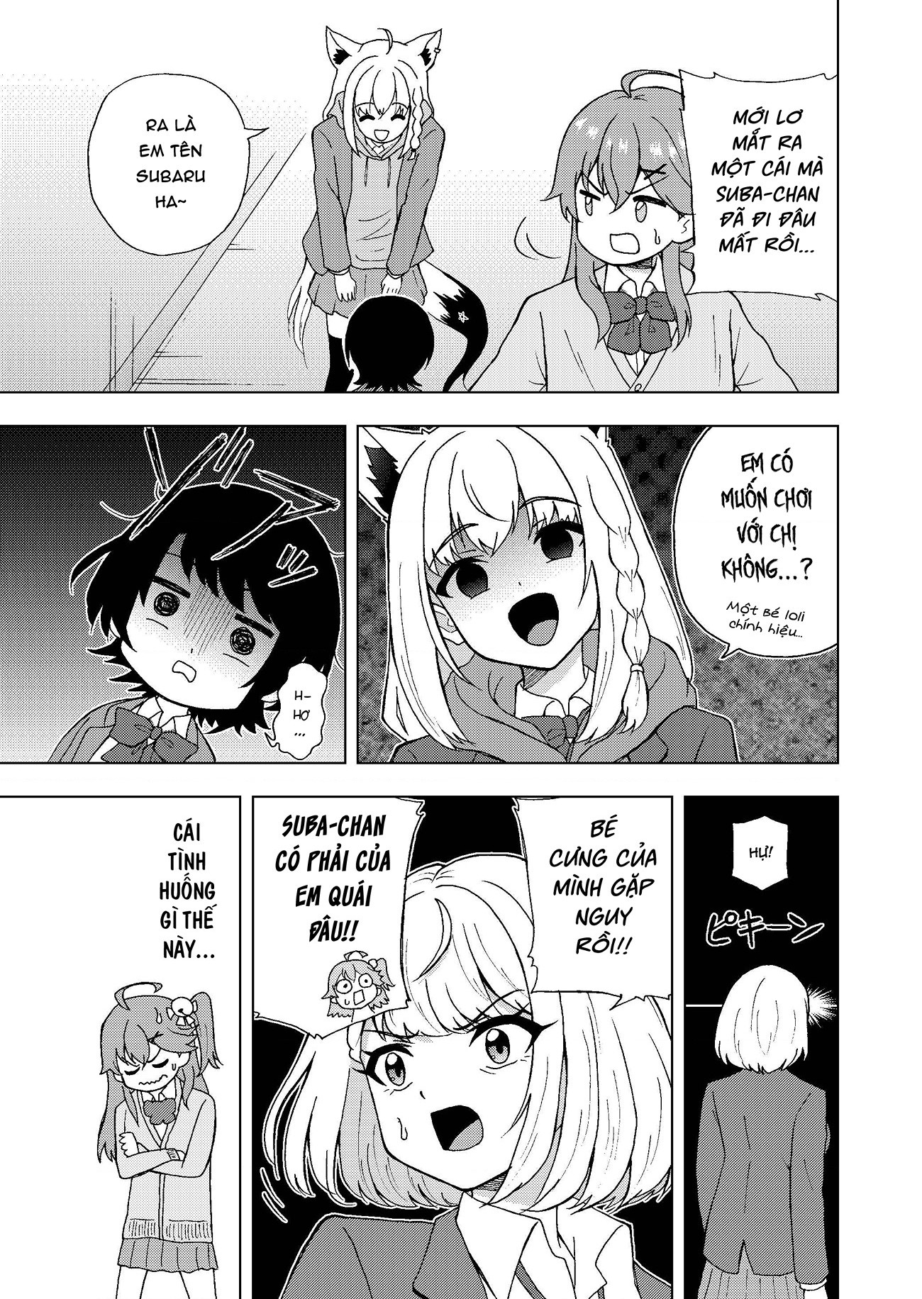 đọc truyện Holo Nhí Nhố: Cuộc Sống Học Đường Chương 1 ảnh 14 tại Thiên Thai Truyện