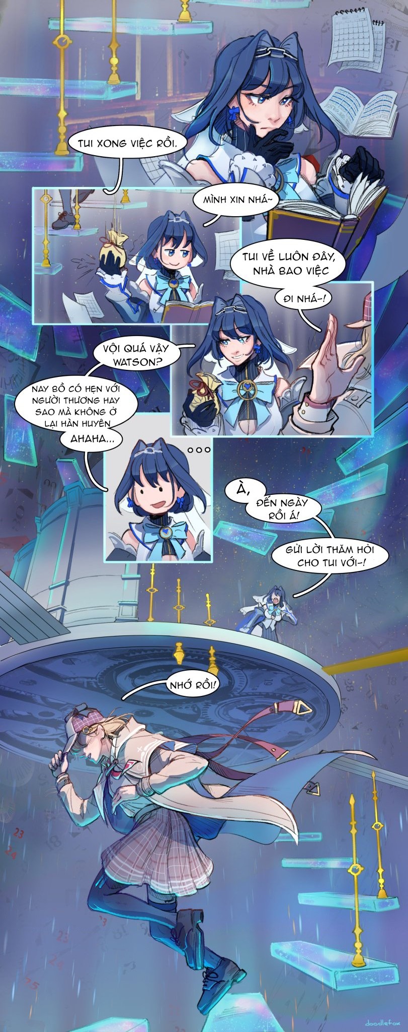 đọc truyện [hololive] Cuộc Sống Thường Nhật Của Thám Tử Và Nữ Tư Tế Chương 7 ảnh 2 tại Thiên Thai Truyện