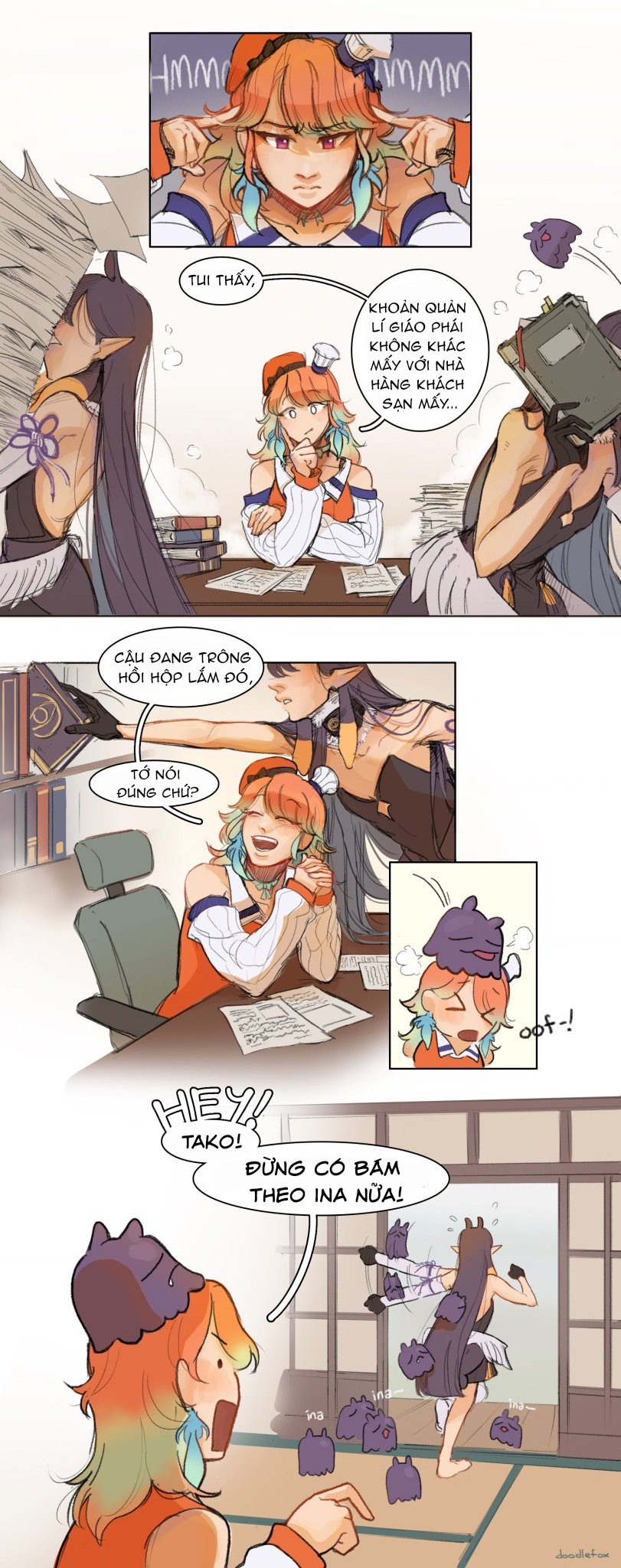 đọc truyện [hololive] Cuộc Sống Thường Nhật Của Thám Tử Và Nữ Tư Tế Chương 7 ảnh 3 tại Thiên Thai Truyện