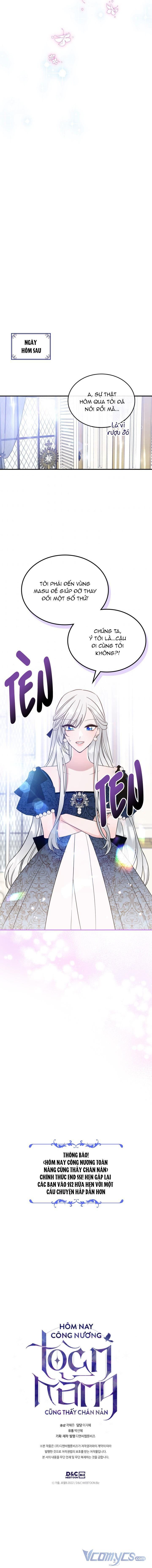 đọc truyện Hôm Nay Công Nương Toàn Năng Cũng Thấy Chán Nản Chương 34.5 ảnh 6 tại Thiên Thai Truyện