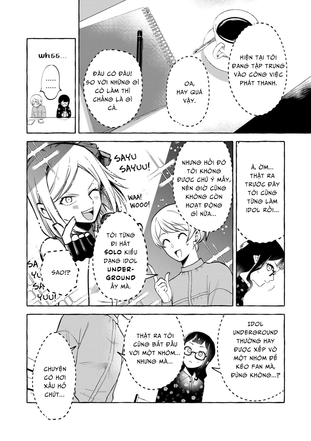 đọc truyện Hôm Nay Ngôi Sao Thần Tượng Lại Mê Đắm Tôi Nữa Rồi Chương 10 ảnh 12 tại Thiên Thai Truyện