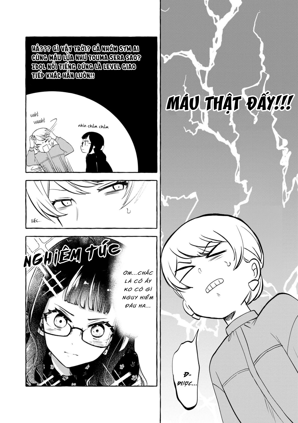 đọc truyện Hôm Nay Ngôi Sao Thần Tượng Lại Mê Đắm Tôi Nữa Rồi Chương 10 ảnh 17 tại Thiên Thai Truyện