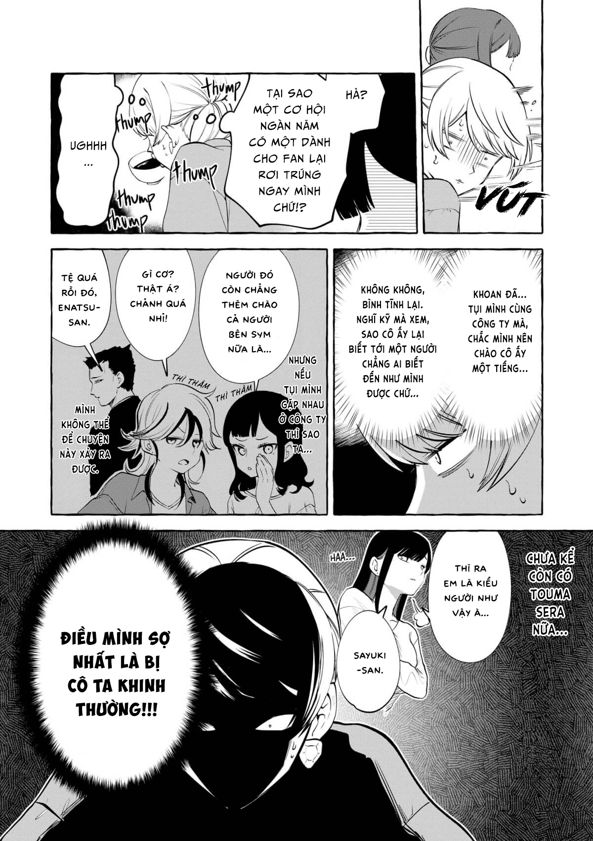 đọc truyện Hôm Nay Ngôi Sao Thần Tượng Lại Mê Đắm Tôi Nữa Rồi Chương 10 ảnh 9 tại Thiên Thai Truyện