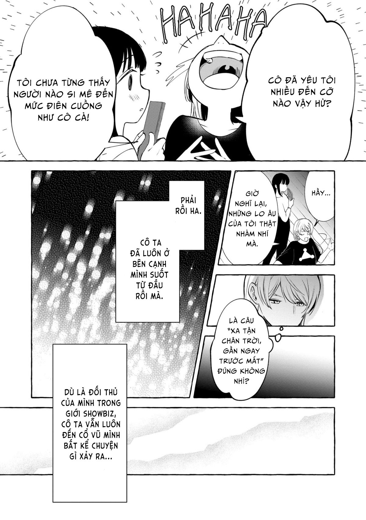 đọc truyện Hôm Nay Ngôi Sao Thần Tượng Lại Mê Đắm Tôi Nữa Rồi Chương 8 ảnh 20 tại Thiên Thai Truyện