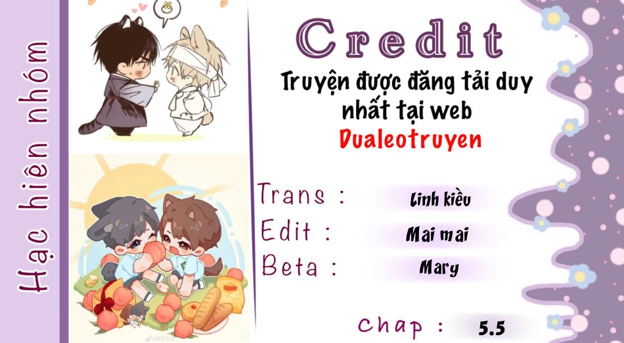 đọc truyện Hôm Qua Cậu Thích Lắm Phải Không? Chương 5.5 ảnh 1 tại Thiên Thai Truyện