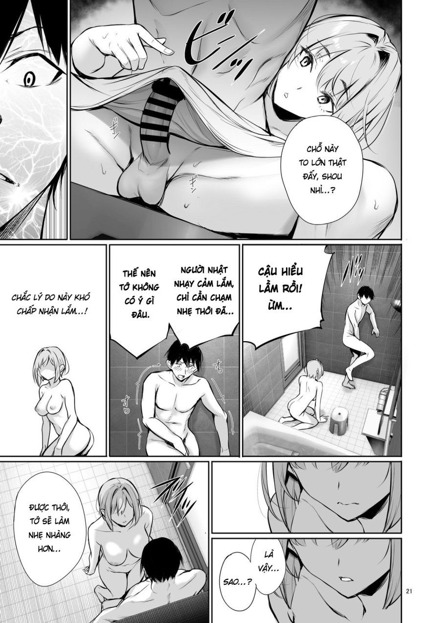 Homestay-chu No Doitsu Musume Ga Issho Ni Furo Ni Haitte Kuru Wake Oneshot page 22 - Giả Dược