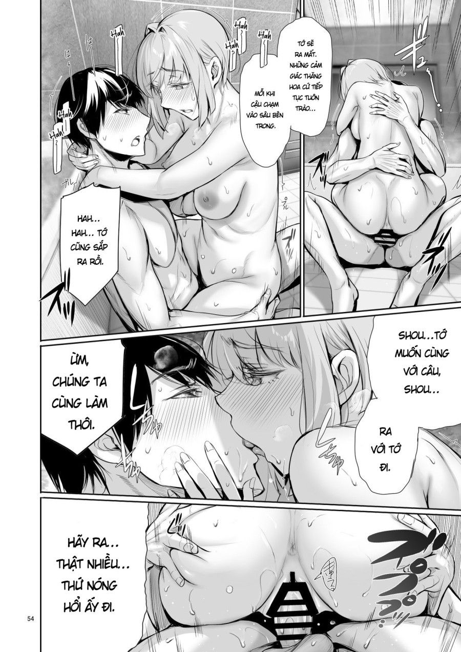 Homestay-chu No Doitsu Musume Ga Issho Ni Furo Ni Haitte Kuru Wake Oneshot page 55 - Giả Dược