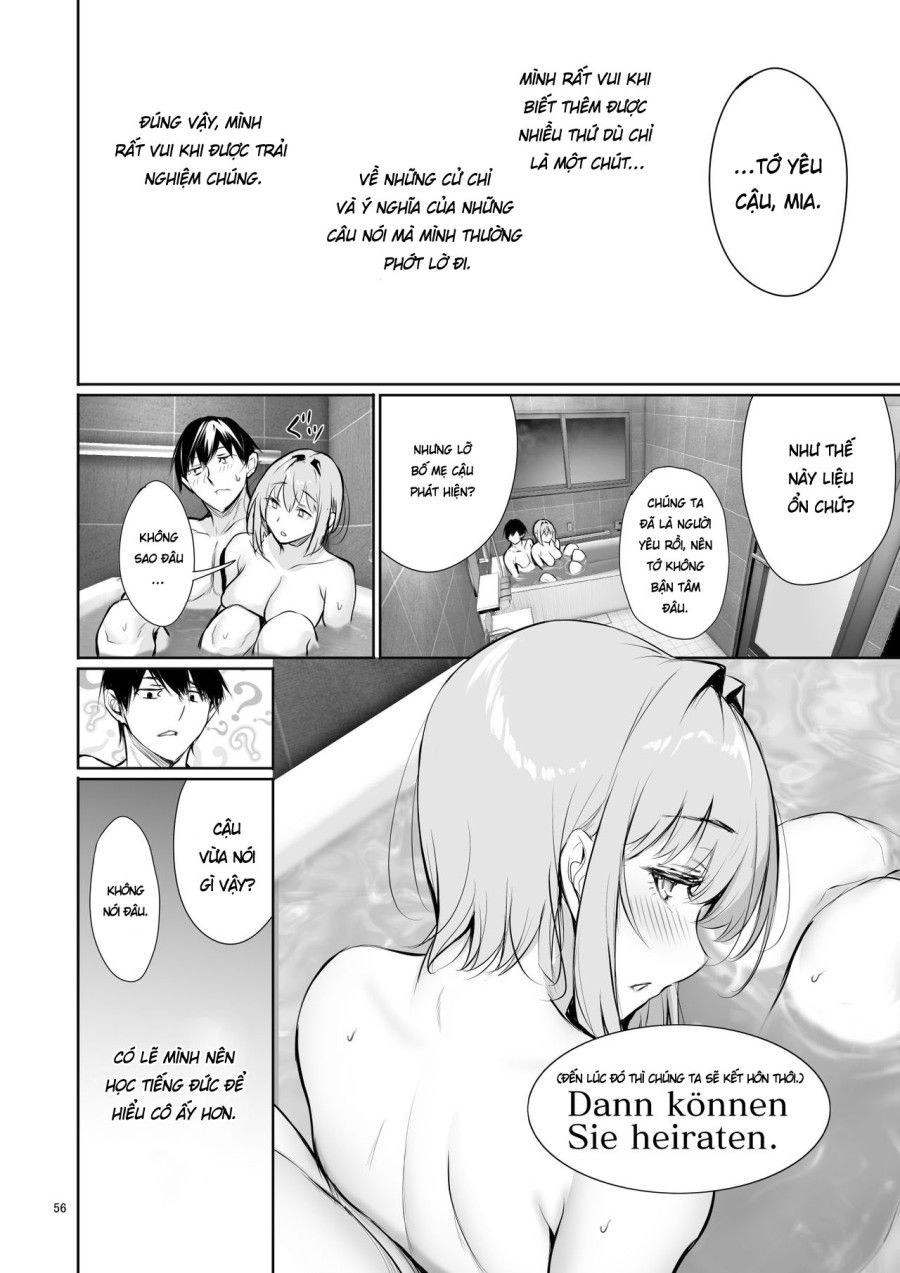 Homestay-chu No Doitsu Musume Ga Issho Ni Furo Ni Haitte Kuru Wake Oneshot page 57 - Giả Dược