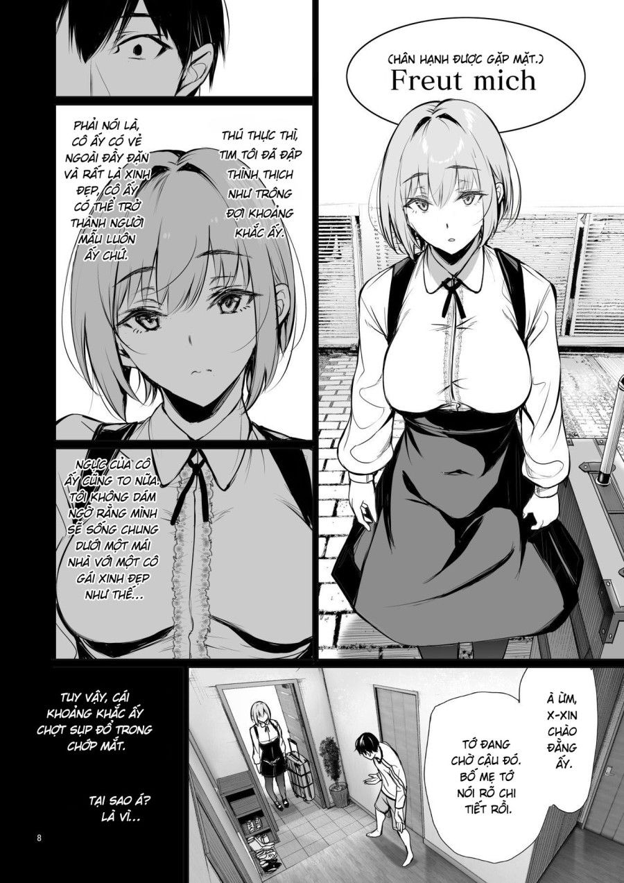 Homestay-chu No Doitsu Musume Ga Issho Ni Furo Ni Haitte Kuru Wake Oneshot page 9 - Giả Dược