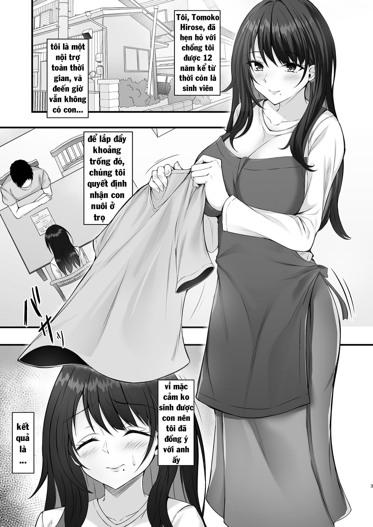đọc truyện Homestay Saki No Mama-san Ga Boku No Dekamara De Ikimakutta Hanashi Oneshot ảnh 3 tại Giả Dược