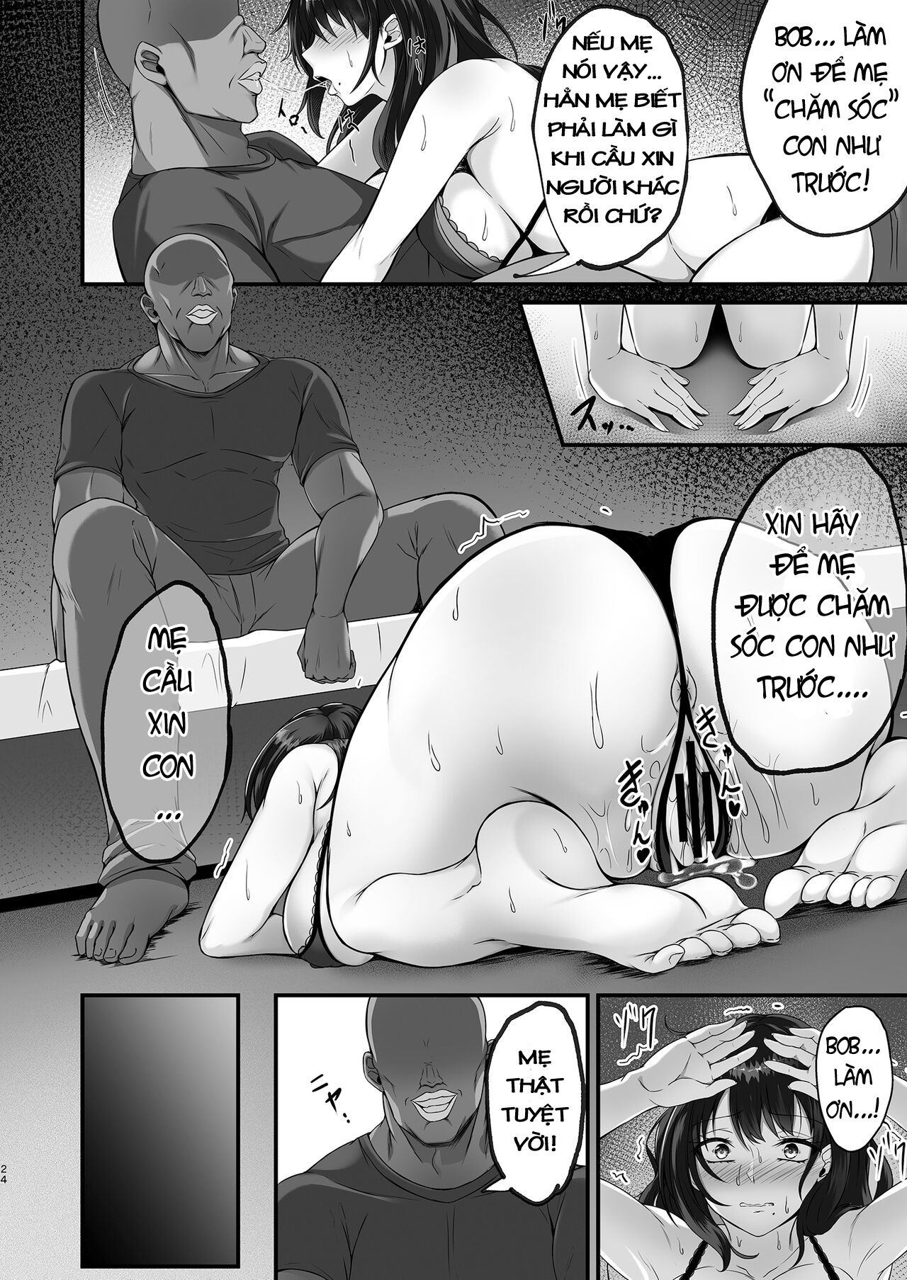 đọc truyện Homestay Saki No Mama-san Ga Boku No Dekamara De Ikimakutta Hanashi Oneshot ảnh 24 tại Giả Dược