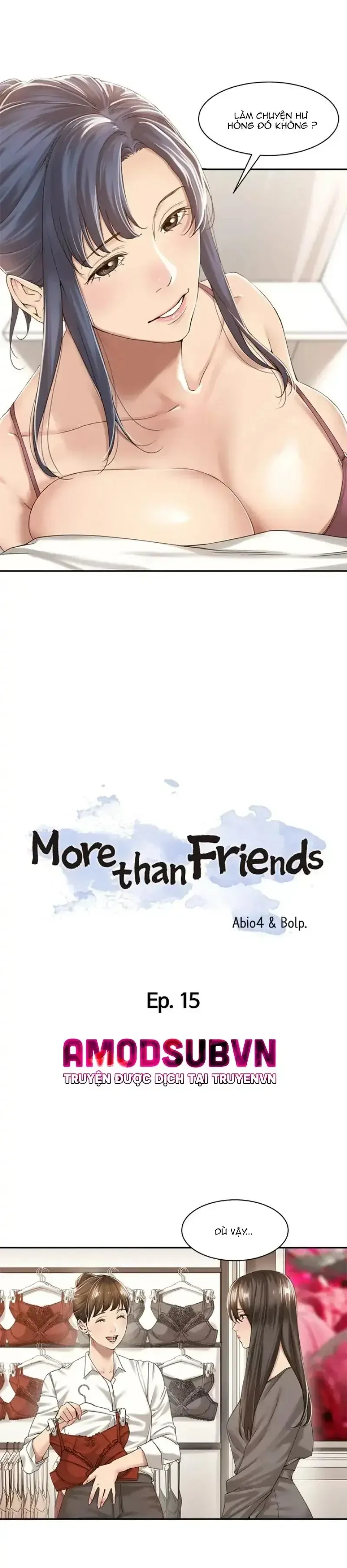 đọc truyện Hơn Cả Tình Bạn - More Than Friends Chương 15 ảnh 8 tại Giả Dược