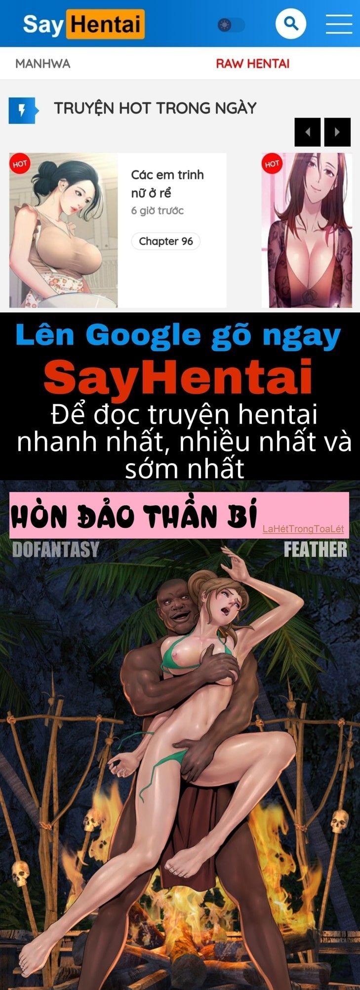 đọc truyện Hòn Đảo Thần Bí Oneshot ảnh 1 tại Giả Dược