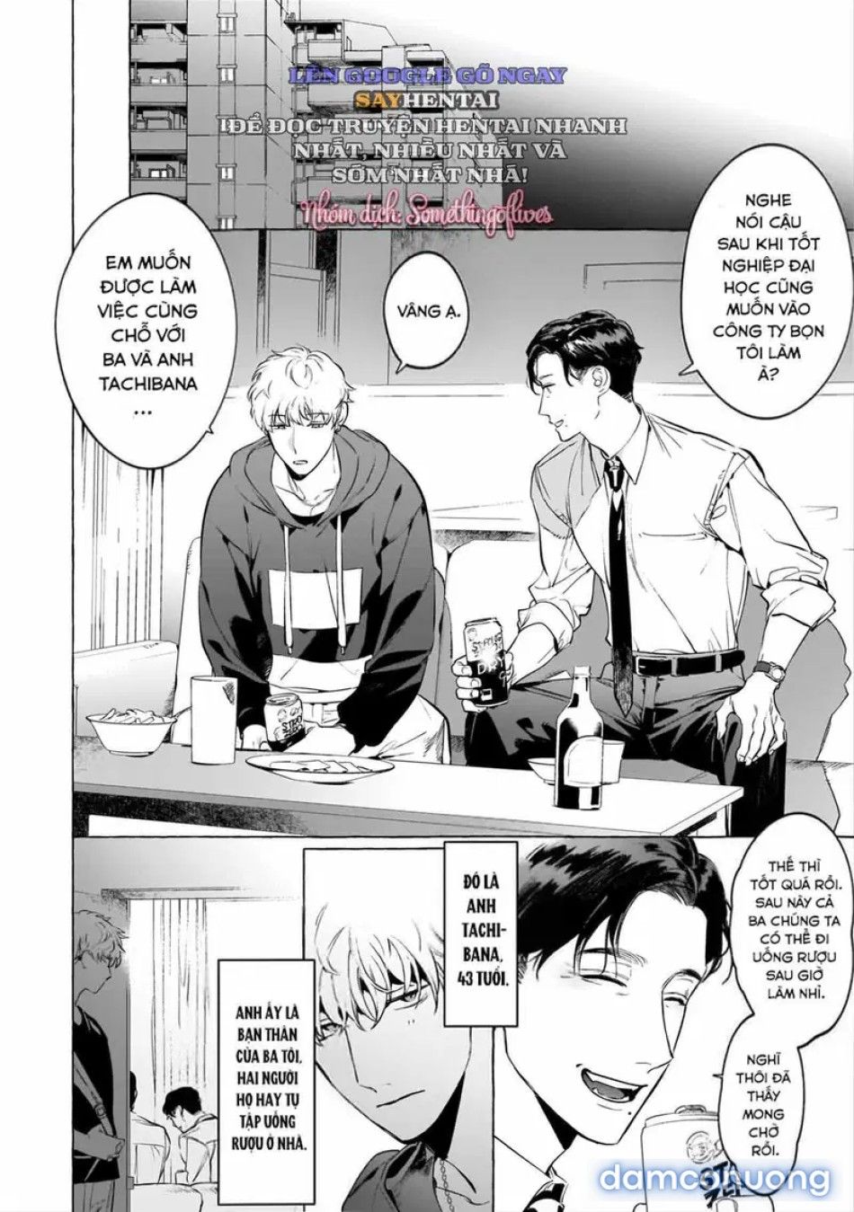 đọc truyện Hôn Môi Lẫn Lộn Rượu Và Thuốc Lá Chương 1 ảnh 3 tại Thiên Thai Truyện