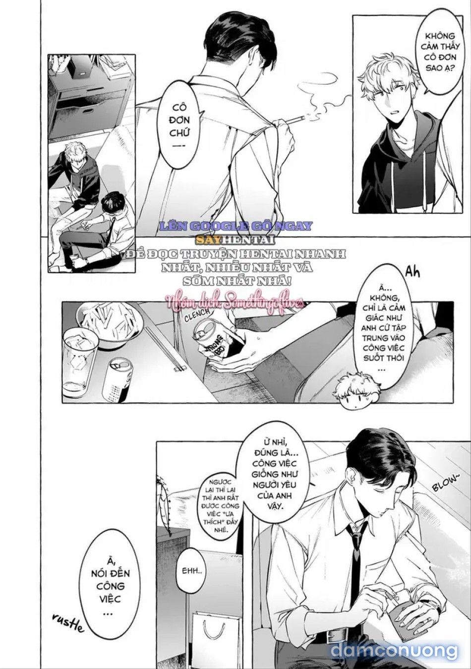 đọc truyện Hôn Môi Lẫn Lộn Rượu Và Thuốc Lá Chương 1 ảnh 7 tại Thiên Thai Truyện