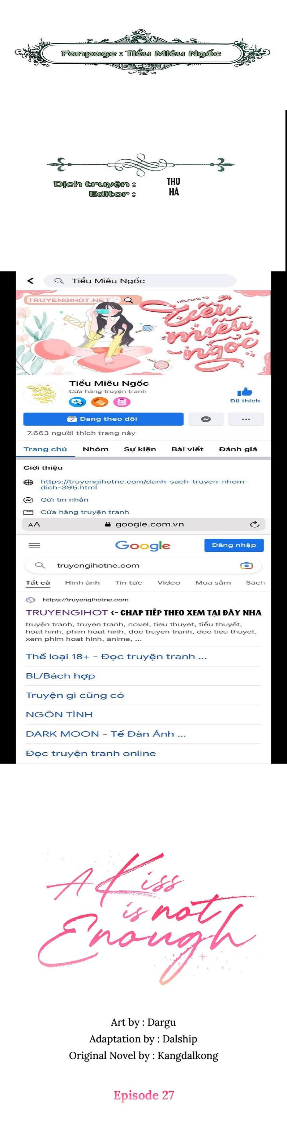 đọc truyện Hôn Thôi Vẫn Chưa Đủ Đâu Chương 27 ảnh 1 tại Giả Dược