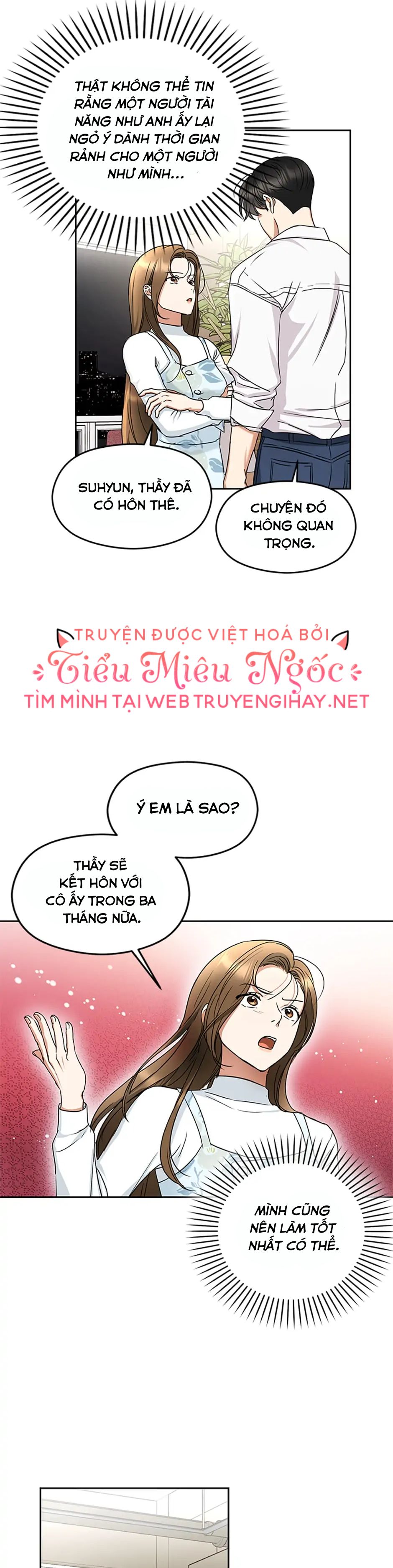 đọc truyện Hôn Thôi Vẫn Chưa Đủ Đâu Chương 3.1 ảnh 13 tại Giả Dược